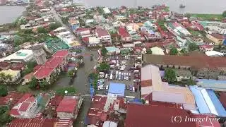 Macabebe Aerial Shot on Macabebe Town Proper
