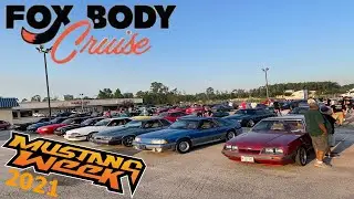 ALL FOX BODY CRUISE at Mustang Week 2021!!!
