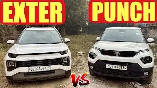Hyundai Exter CNG vs Tata Punch CNG | Detailed Comparison | Which One Should You Buy?