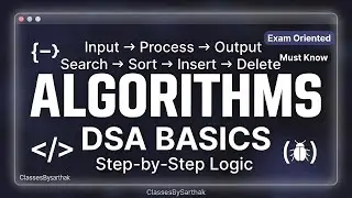 #7 Algorithms Explained in Hinglish | Basics for Beginners