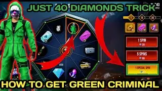 HOW TO GET TOP CRIMINAL IN JUST 40 DIAMONDS // 1000% WORKING TRICK IN TAMIL