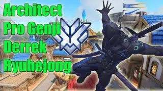 Architect Pro Genji Gameplay  - TOP 500 Overwatch Season 21