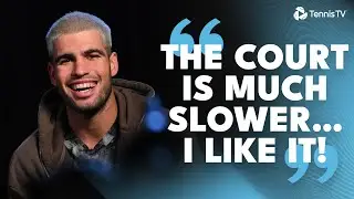 World No.1 Carlos Alcaraz's Interviews Ahead of 2025 Rolex Paris Masters 🇫🇷