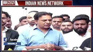 KTR Slams Congress Government as &lsquo;Serial Land Grabber&rsquo;, Alleges University Land Scam