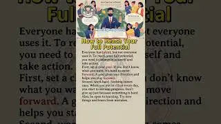 Midori English Speaking :How to Reach Your Full Potential#shorts|learn English|English for beginners
