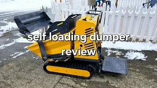 Chinese AGT QHT500FL ride on self loading dumper test and review