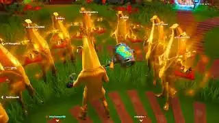 FULL GOLD PEELY FORTNITE LOBBY
