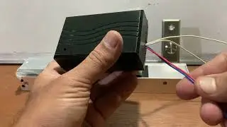 How to connect EM Lock & Exit Switch without using access control device