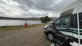 Altnaharra Caravan and Motorhome Club Site ***MOTORHOME VIDEO***