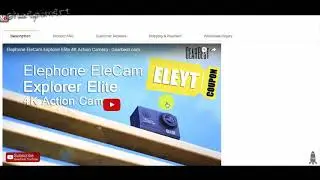 Excelvan Q8 4K, Elephone Elecam 360, EleCam Explorer Elite 4K  небольшой обзор