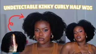 This is MY Hair!!! 🤩  Quick & Easy 3 in 1 Kinky Wig Style and Install | ft. Her Given Hair