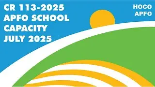 HOCO APFO - HOWARD COUNTY SCHOOL CAPACITY CHART VOTE JULY 2025