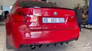 Bmw Mperformance 320d 2014 f30- Downpipe and muffler delete