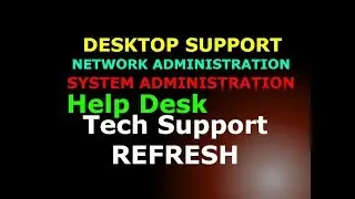 Desktop Support and Network Administration Training Medley Various Problems and Solutions