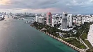 South Pointe Miami Beach | Toma aérea espectacular con dron #SouthPointe#SouthPointePark#MiamiBeach