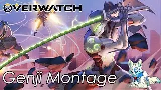 Overwatch Beta Test : Genji Highlights Montage