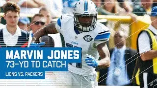 Marvin Jones Jr. Makes Crazy Catch & Burns the Packers for 73-Yard TD! | Lions vs. Packers | NFL