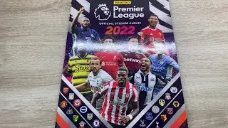 Panini 2022 Premier League stickers ( Album Update ! )