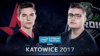 CS:GO - Astralis vs. Heroic [Train] Map 1 - Semifinal - IEM Katowice 2017