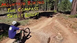 Mountain Biking the Compass Skills Loop in Truckee