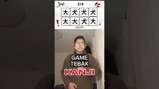 GAME TEBAK KANJI JEPANG PART 1 #learnjapanese #wordonbeat #learnjapanese #japanese #japaneseculture