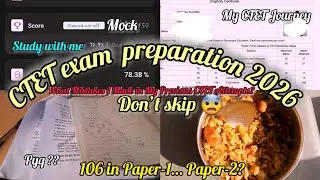 Are You Also Preparing for CTET 2026? #studywithme #ctet2026 #ctetpreparation #ctetexam #ctet 