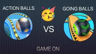 Going Balls vs ACTION BALLS #viral #india #published #hindi #gaming #gameplay #published