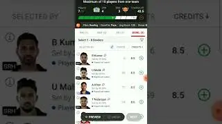 LKN vs SRH Dream11 Team | LKN vs SRH Grand League Teams | LKN vs SRH Dream11PredictionIPL2023#shorts