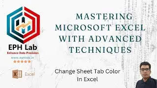 3.9 Change Sheet Tab Color In Excel