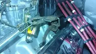 My 87 Ramcharger kickdown and throttle linkage