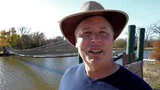 Harvey West Park, Kansas with eagle
