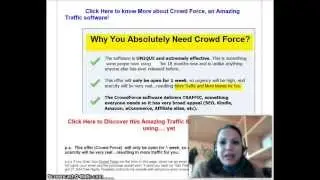 Crowd Force Review and Bonus. Crowd Force Review and K.A. Bonus!
