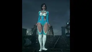 Batman Arkham Knight: Mod skins Harley White Knight to Batman (New Suit Slot)
