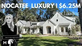 Touring a One-of-a-Kind Custom Intracoastal Home in Nocatee | $6.25M  Luxury Estate