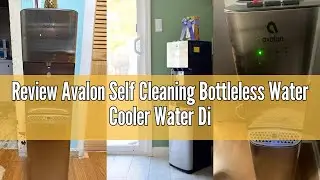 Review Avalon Self Cleaning Bottleless Water Cooler Water Dispenser - 3 Temperature Settings - Hot,