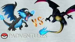 Padventures- Mega Charizard X vs Elder Charizard