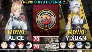 M0W0 Alice & Yixuan Showcase | NEW!! Shiyu Defense Zenless Zone Zero 2.3