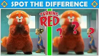Spot The Difference | TURNING RED | Find the Difference