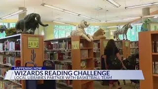 Montgomery County libraries partner with Washington Wizards to promote youth reading