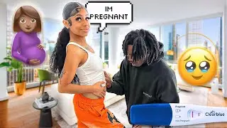 TELLING him I&rsquo;m PREGNANT&hellip; didn&rsquo;t expect his RESPONSE