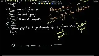 Homologous Series