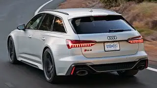2024 Audi RS6 PERFORMANCE | LAUNCH CONTROL, Exhaust Sound & Design
