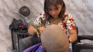 HEADSHAVE BY MISS BARBER || GIRL BARBER || MB SALON 