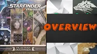 🚀 Overview of the Playtest flip-mat multi-pack for Starfinder 2nd edition playtest from Paizo inc.