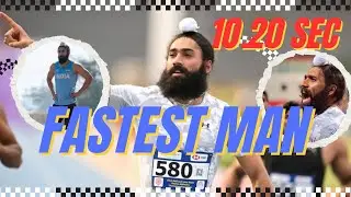 Gurindervir Singh National Record Holder|100m Record|Fastest Indian #nationalrecord #asianathletics