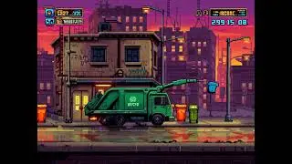 Garbage Truck Retro Arcade Song