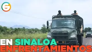 Enfrentamientos en Escuinapa y Concordia #Sinaloa