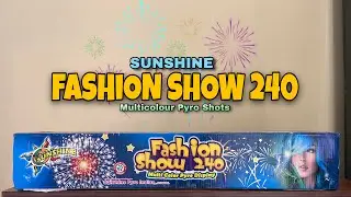 Fashion Show 240 shots😍 | Sunshine | Multicolour Pyro Display | 2025