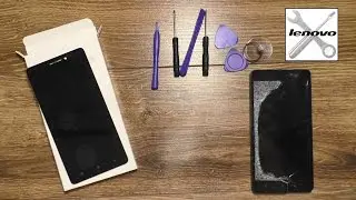 ЗАМЕНА Модуля на Lenovo A7000 (Сенсор + Дисплей)