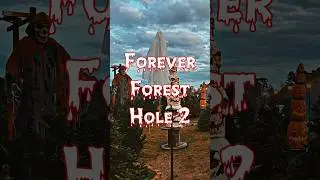 Hole 2 at Forever Forest Halloween  Experience in Egg Harbor City NJ 🎃#minigolf #halloween #shorts